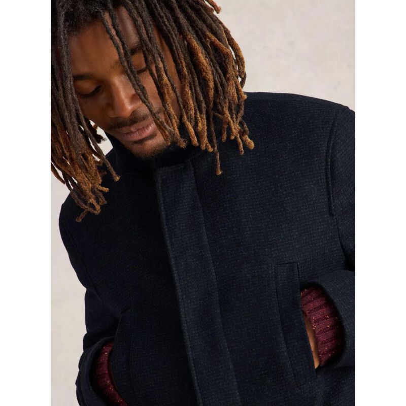 White Stuff Wool Funnel Coat image number 2